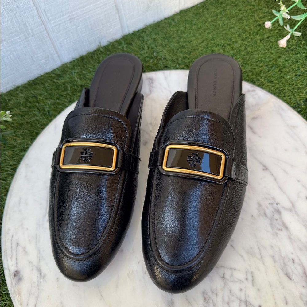 TORY BURCH Georgia Backless
Loafer Size 9 Black $298